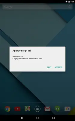 Microsoft Authenticator android App screenshot 5