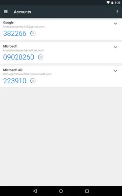 Microsoft Authenticator android App screenshot 8